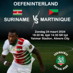 Oefeninterland Suriname – Martinique